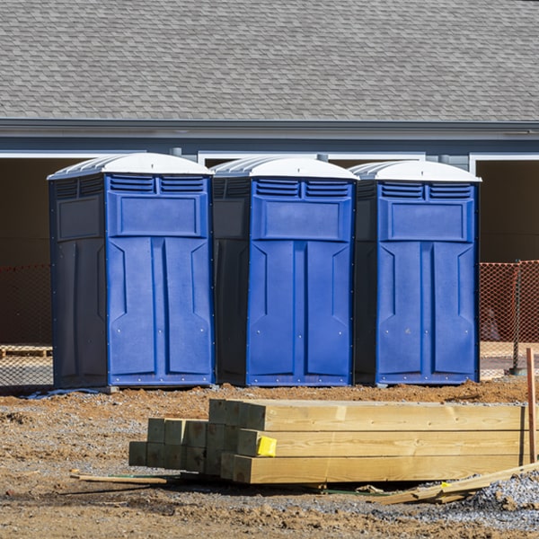 do you offer hand sanitizer dispensers inside the porta potties in Panola Illinois